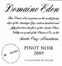 Domaine Eden Pinot Noir 2018