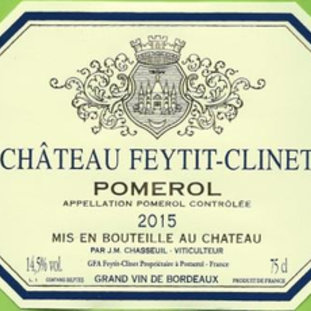 Chateau Feytit-Clinet Pomerol 2019