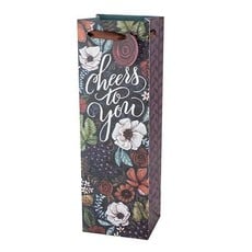 Vineyard Bouquet Single Wine Gift Bag