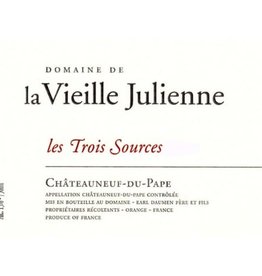 Domaine de la Vieille Julienne "les Trois Sources" Chateauneuf-du-Pape 2020