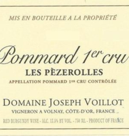 Joseph Voillot Pommard 1er Cru Les Pezerolles 2020