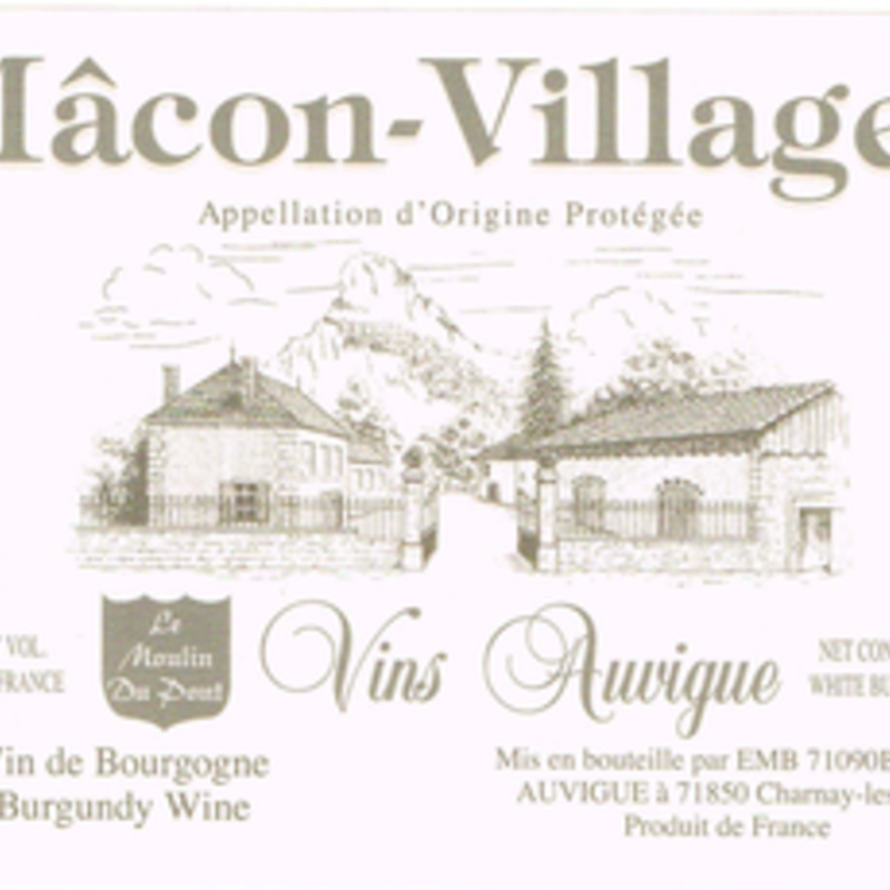 Vins Auvigue Macon-Villages 2020