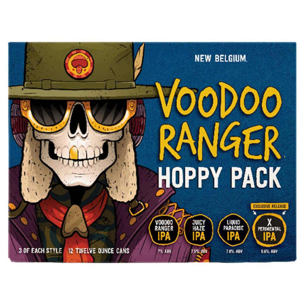 New Belgium Voodoo Ranger Hoppy Pack 07 12-Pack