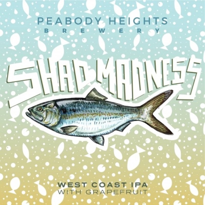 Peabody Heights Brewery "Shad Madness" West Coast IPA 6-Pack