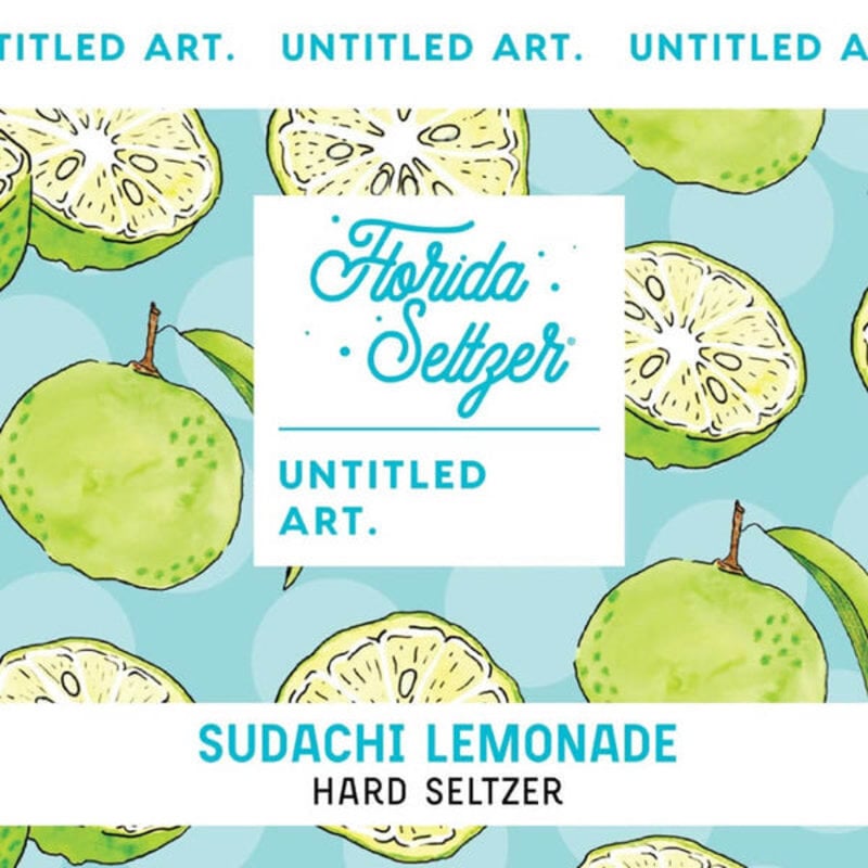 Untitled Art Sudachi Lemon Seltzer 6-Pack