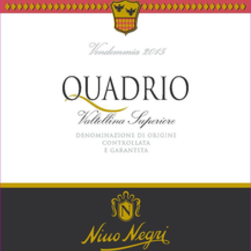 Nino Negri "Quadrio" Valtellina Superior 2018