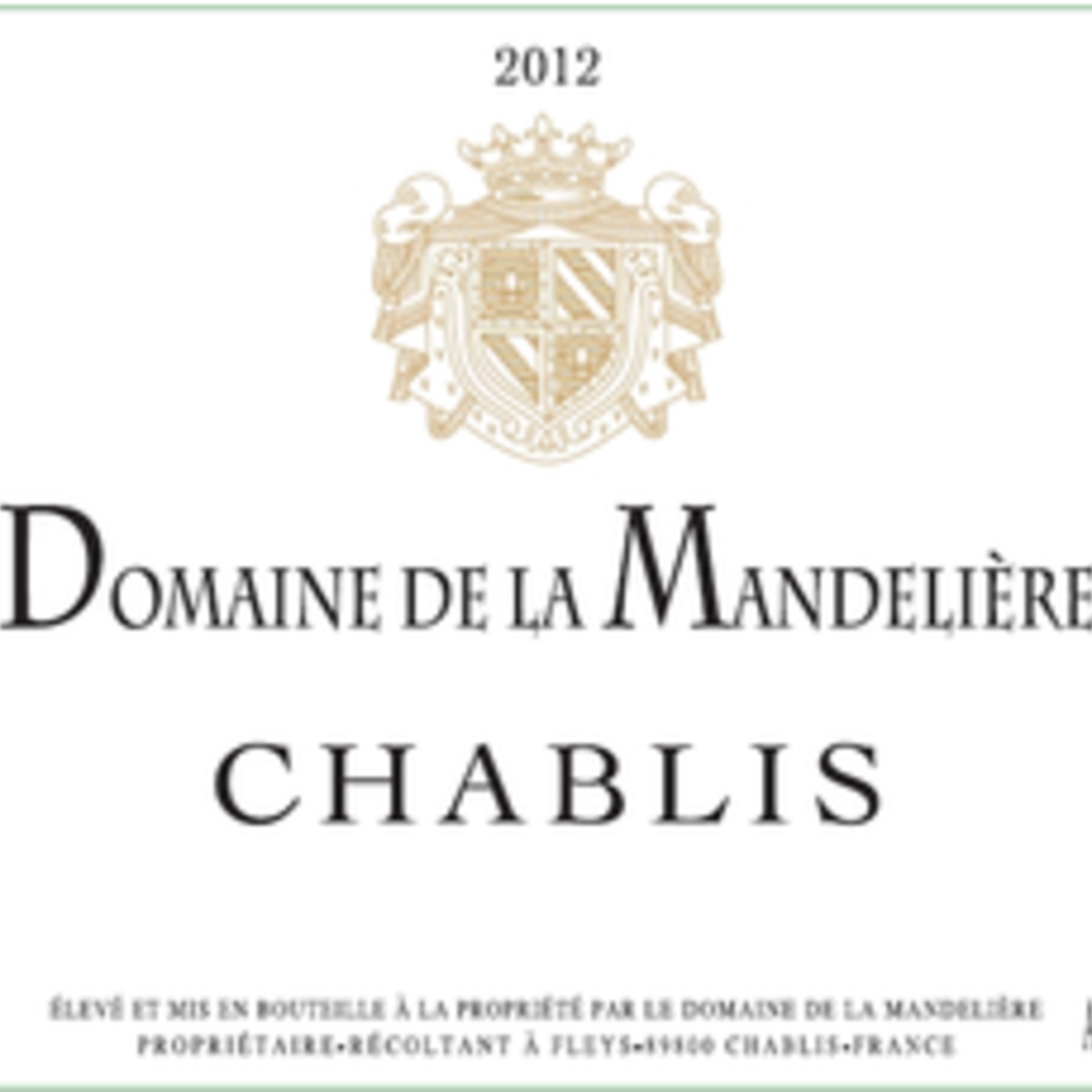 Domaine de la Mandeliere Chablis 2022