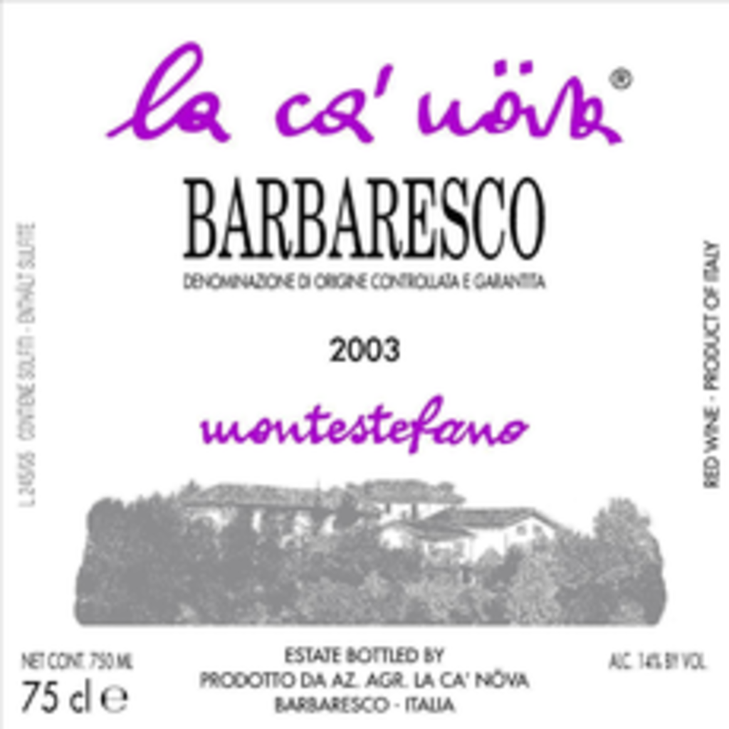 La Ca Nova "Montestefano" Barbaresco 2019