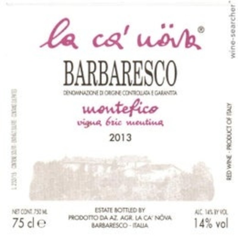 La Ca Nova "Bric Mentina" Barbaresco Montefico 2019