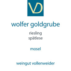 Vollenweider Riesling Goldgrube Spatlese 2014