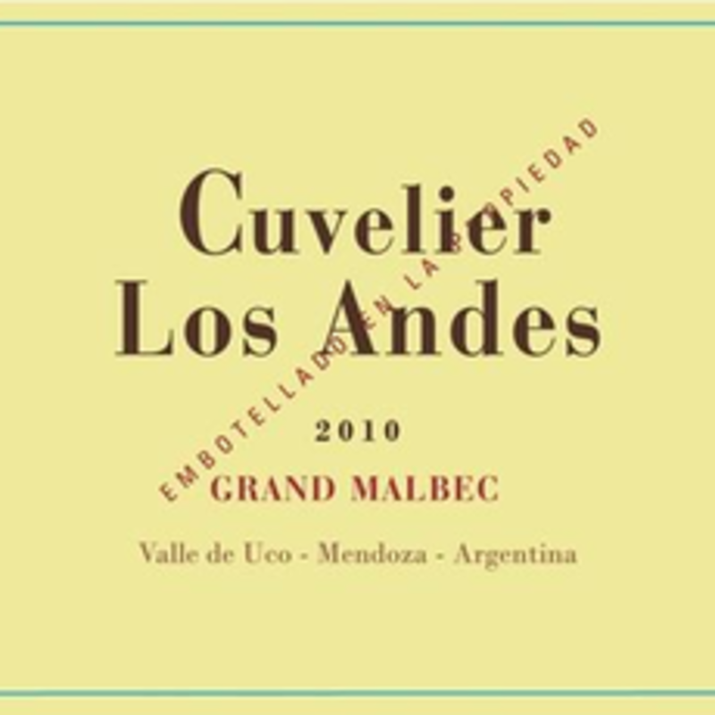 Cuvelier Los Andes Grand Malbec 2017