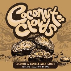 Monument City Brewing "Coconut Clouds" Coconut + Vanilla Milk Stout 6-Pack