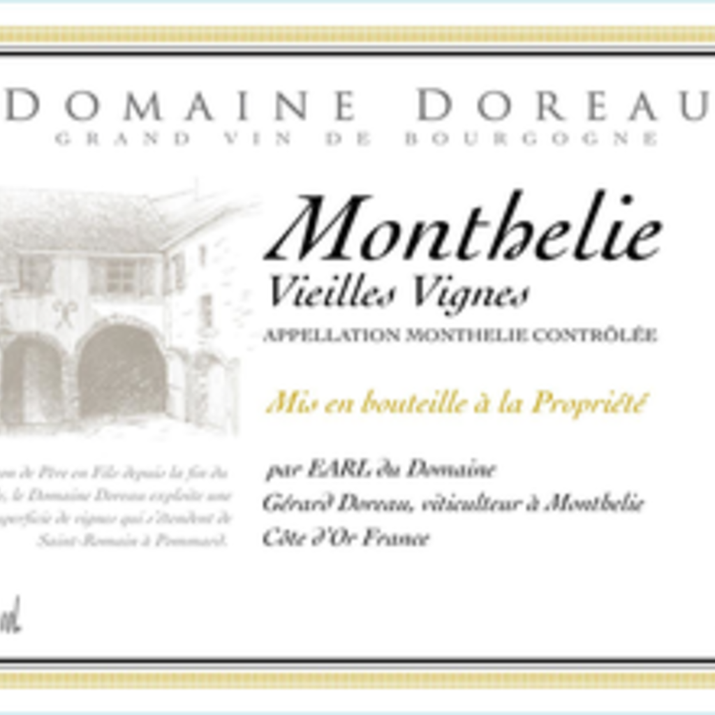 Domaine Doreau Monthelie Vielles Vignes 2020