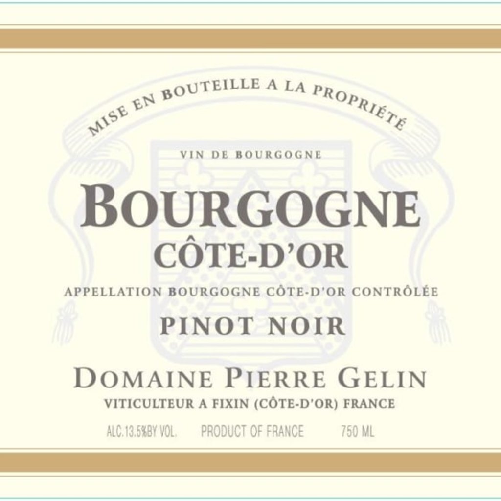 Pierre Gelin Bourgogne Cote-d'Or Pinot Noir 2023