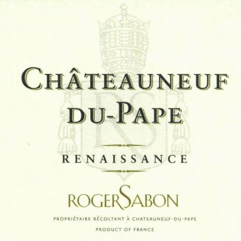 Roger Sabon "Renaissance" Chateauneuf du Pape Blanc 2021