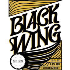 Union Craft Brewing "Blackwing" Lager 6-Pack