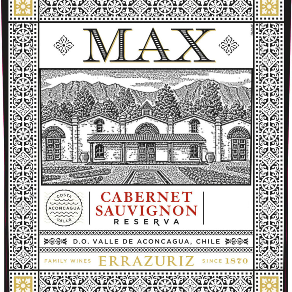 Errazuriz MAX Cabernet Sauvignon Reserva 2020