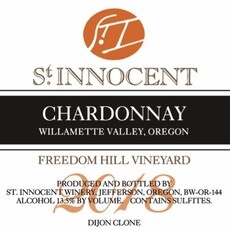 St. Innocent Freedom Hill Chardonnay 2019