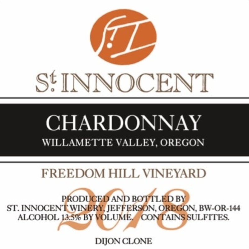 St. Innocent Freedom Hill Chardonnay 2019