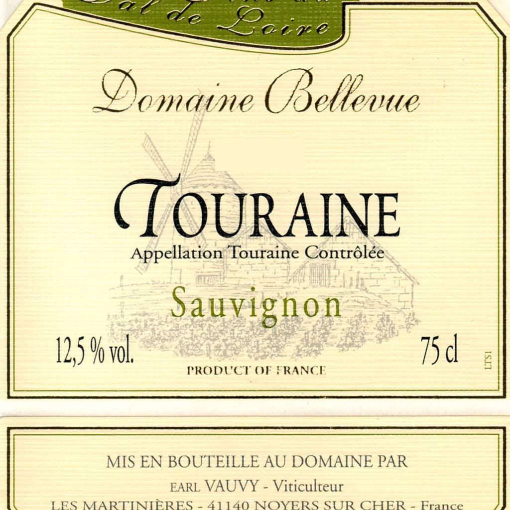 Domaine Bellevue Touraine Sauvignon Blanc 2022