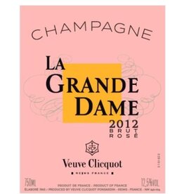 Veuve Clicquot La Grande Dame  Rose 2012