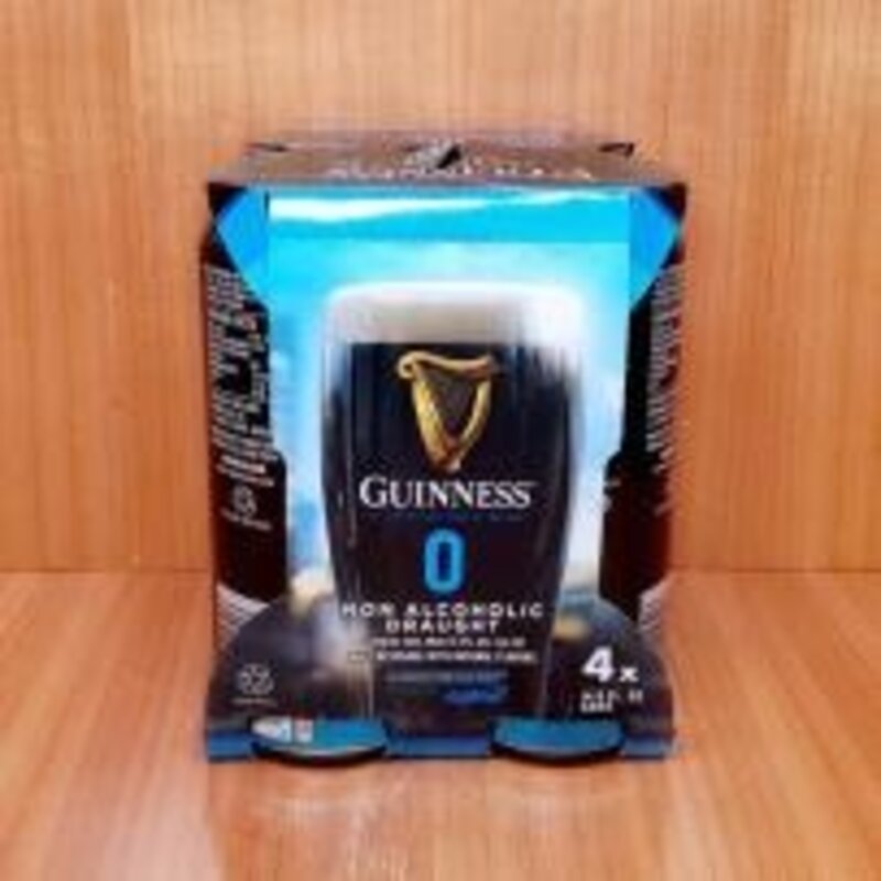 Guinness "0" Non-Alcoholic Draught 4-Pack