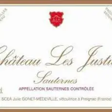 Chateau Les Justices Sauternes 2019 375mL
