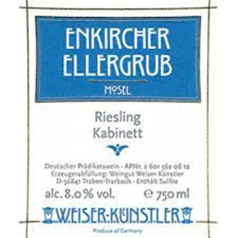 Weiser-Kunstler Enkircher Ellergrub Riesling Kabinett 2023