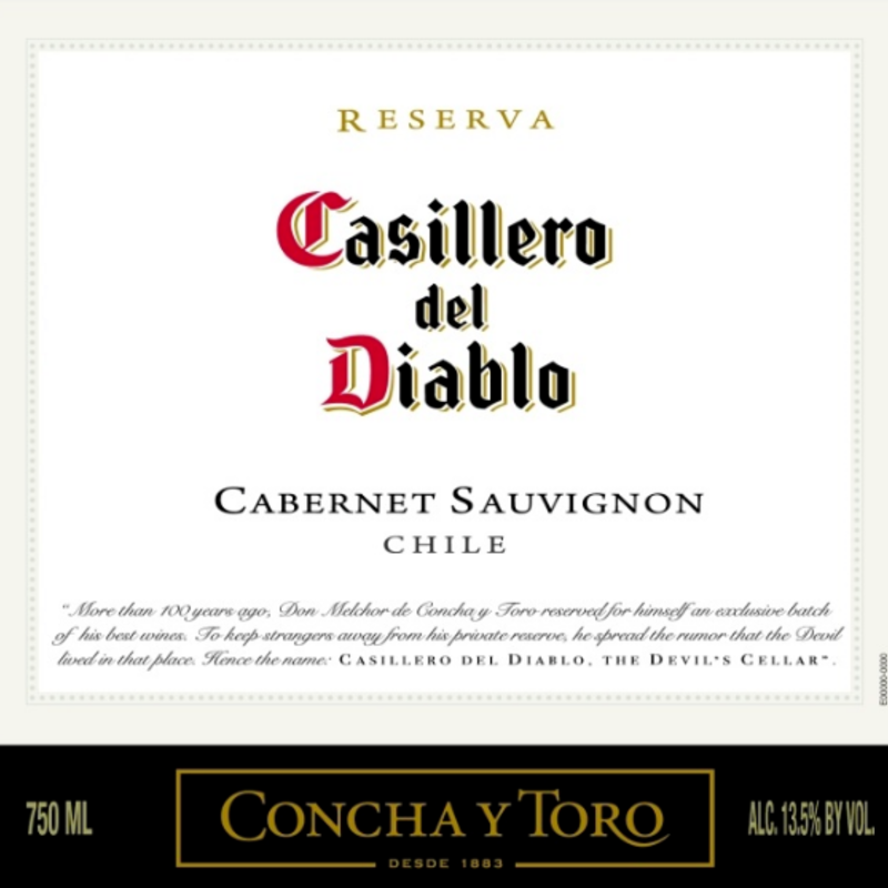 Casillero del Diablo Cabernet Sauvignon 2021