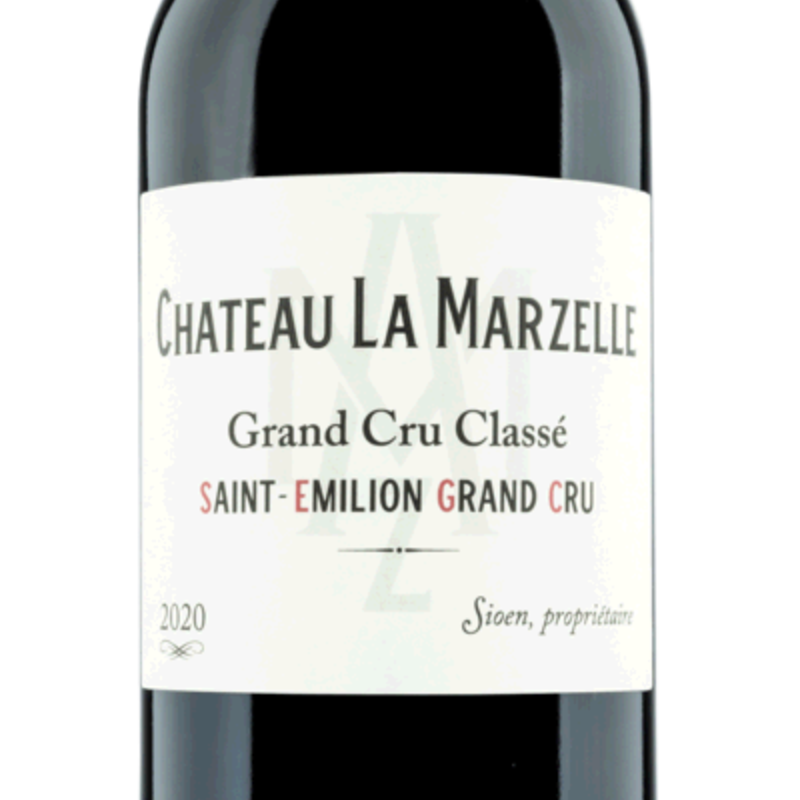 Chateau La Marzelle Saint-Emilion 2020