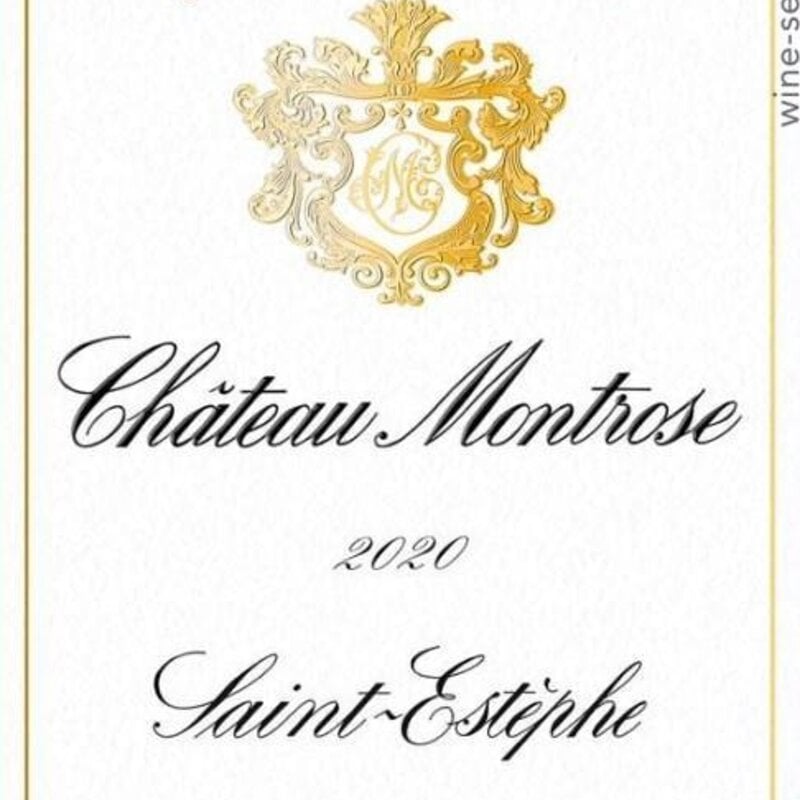 Chateau Montrose Saint-Estephe 2020