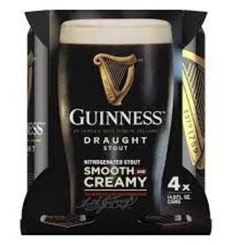 Guinness Draught Stout 4-Pack Cans