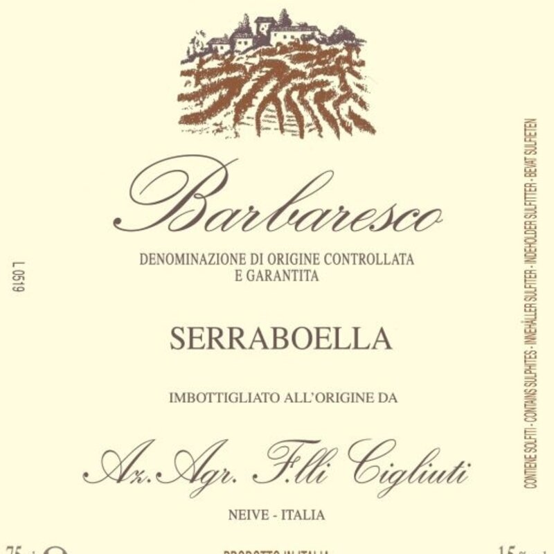 Cigliuti Serraboella Barbaresco 2020