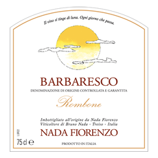 Nada Fiorenzo Rombone Barbaresco 2019