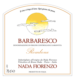 Nada Fiorenzo Rombone Barbaresco 2019