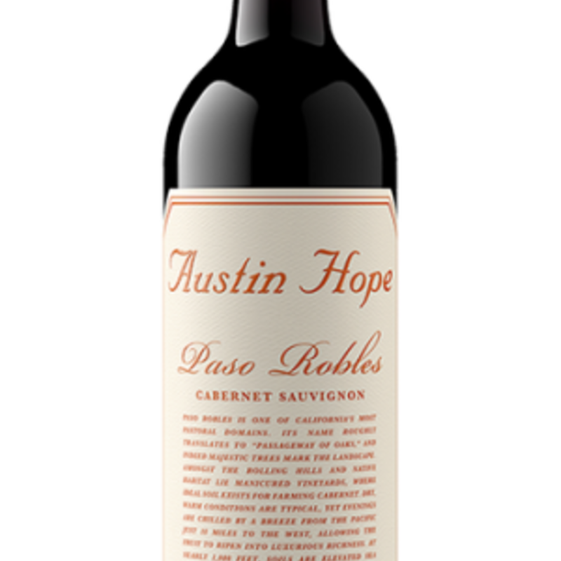 Austin Hope Paso Robles Cabernet 2022 1 Liter