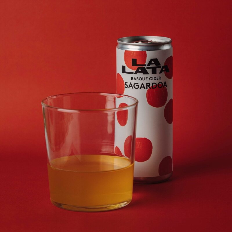 La Lata Sagardoa Basque Cider 250mL Can