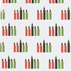 Candles Holiday Single Bottle Wine Gift Bag