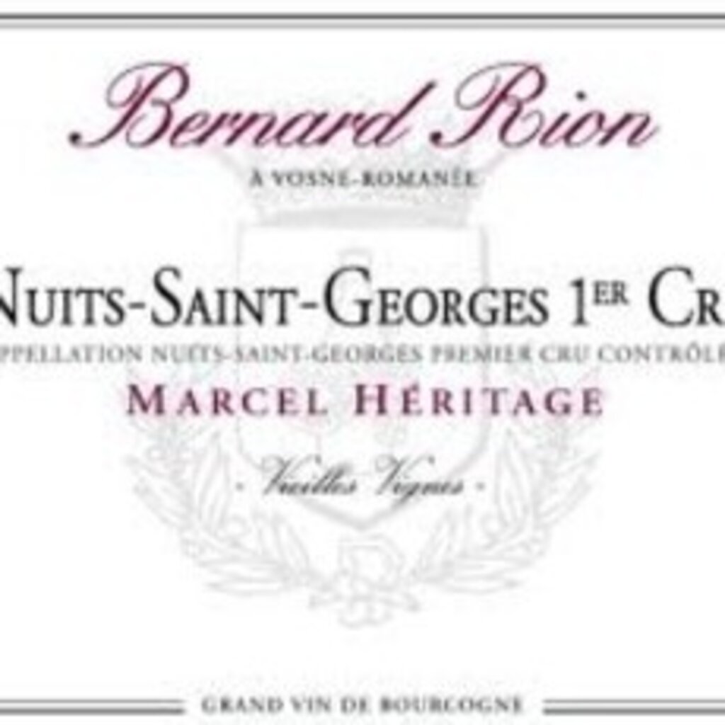 Bernard Rion Nuits-Saint-Georges 1er Cru "Marcel Heritage" 2022