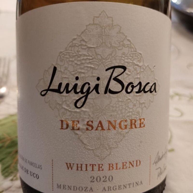 Luigi Bosca "De Sangre" White Blend 2023