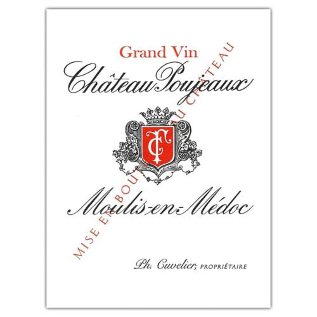 Château Poujeaux Moulis en Medoc Grand Cru 2016