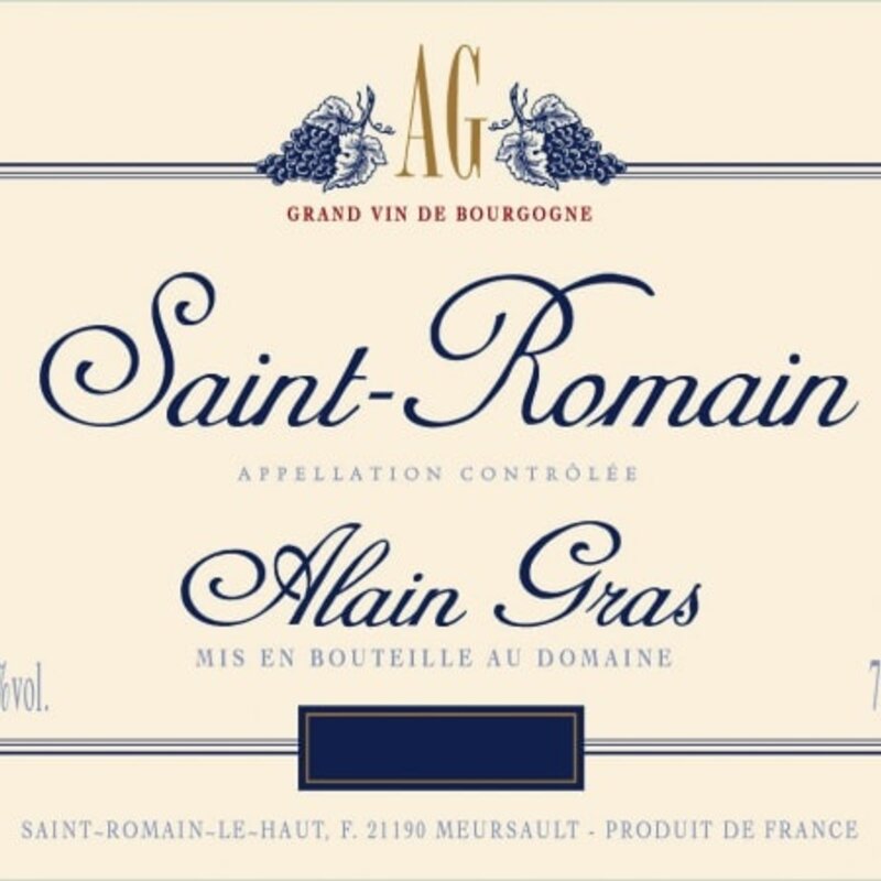 Alain Gras St. Romain Rouge 2020