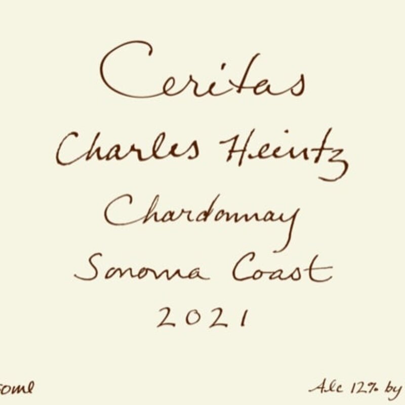 Ceritas Charles Heintz Vineyard Chardonnay 2021
