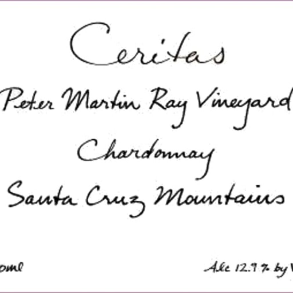 Ceritas "Peter Martin Ray" Chardonnay 2021