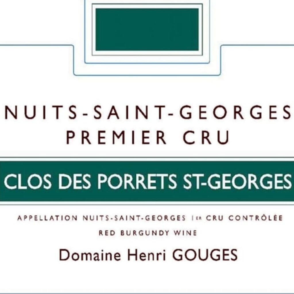 Henri Gouges Nuits-Saint-Georges Clos des Porrets 2020