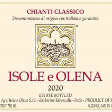 Isole e Olena Chianti Classico 2020