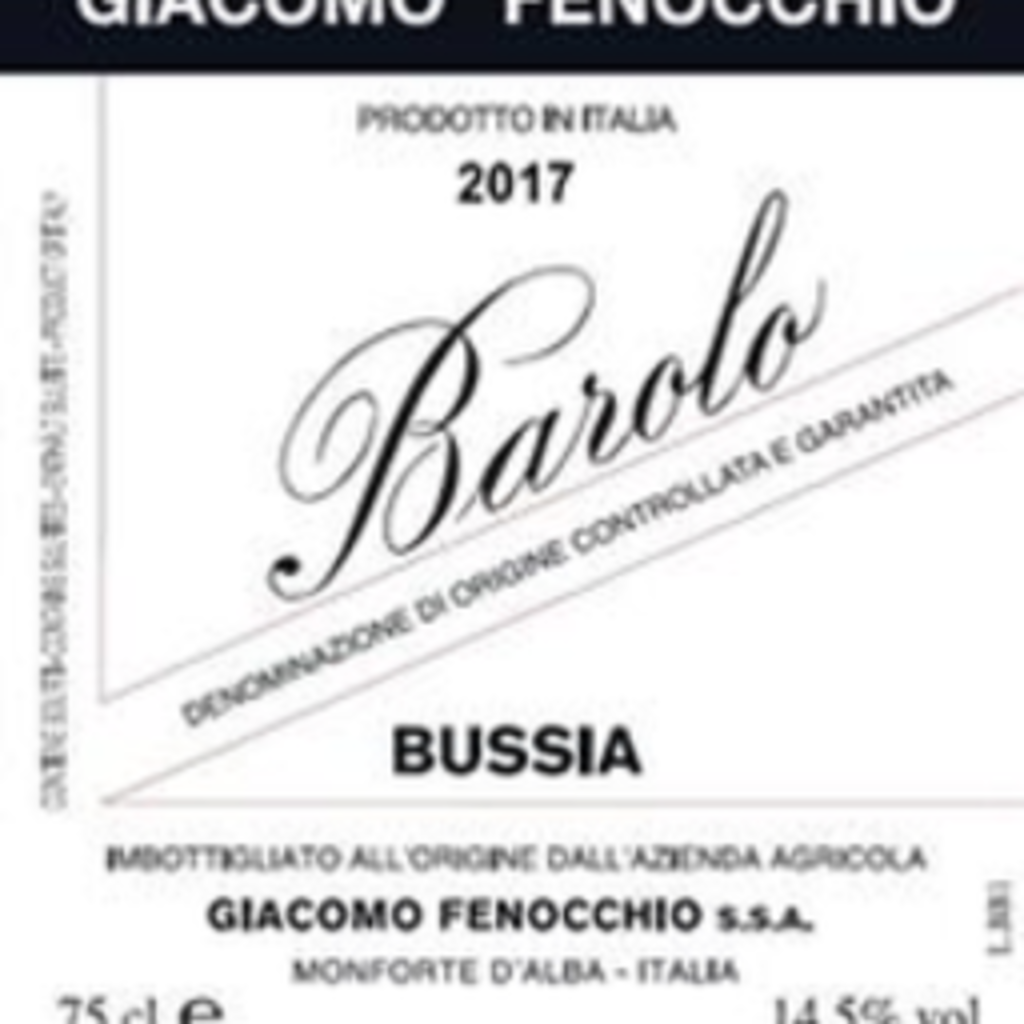Giacomo Fenocchio Barolo Bussia 2020