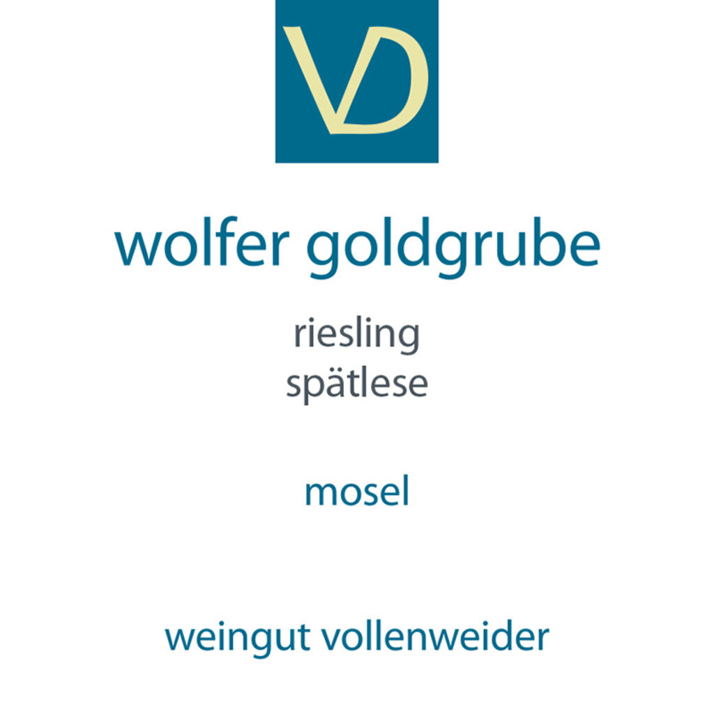 Vollenweider Riesling Goldgrube Spatlese 2023