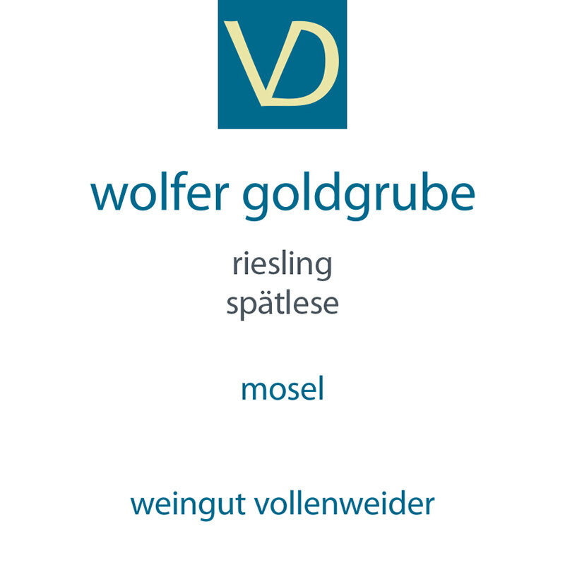 Vollenweider Riesling Goldgrube Spatlese 2023