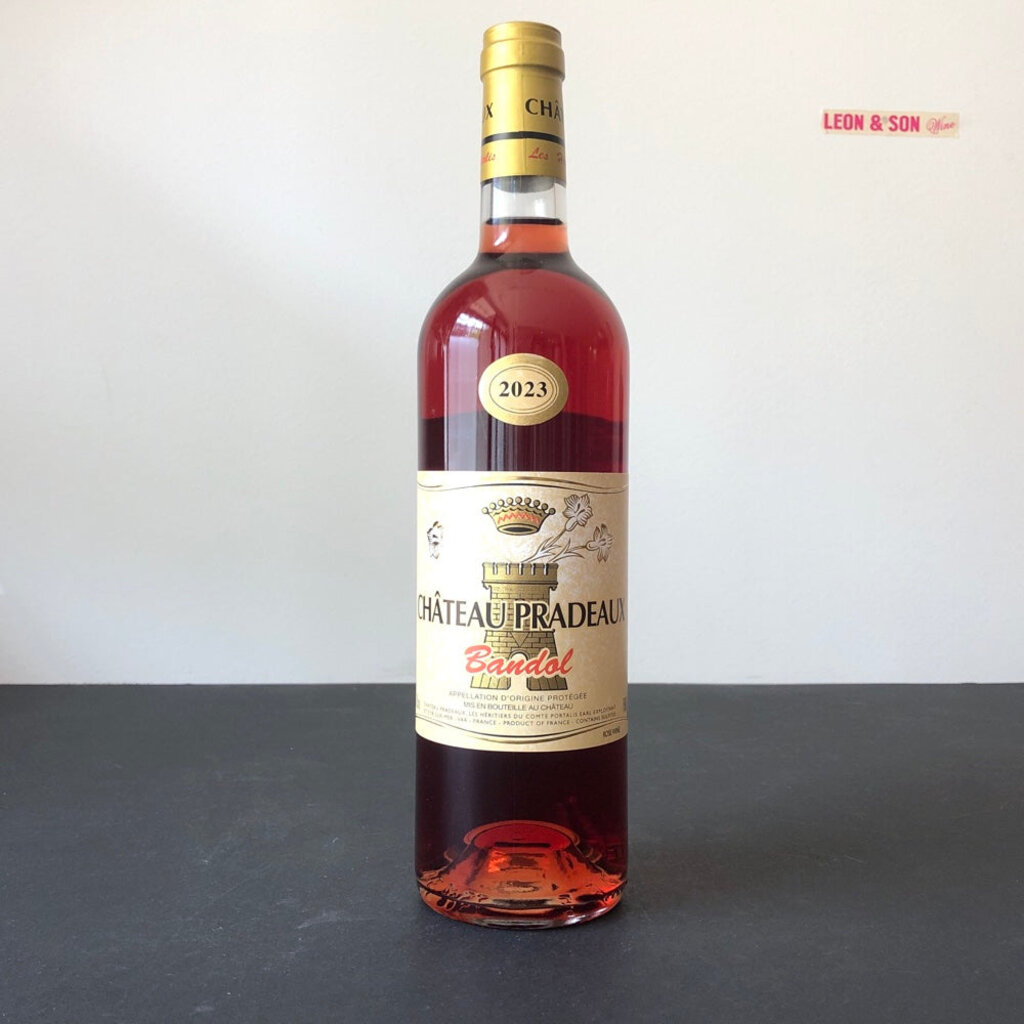 Chateau Pradeaux Bandol Rose 2023